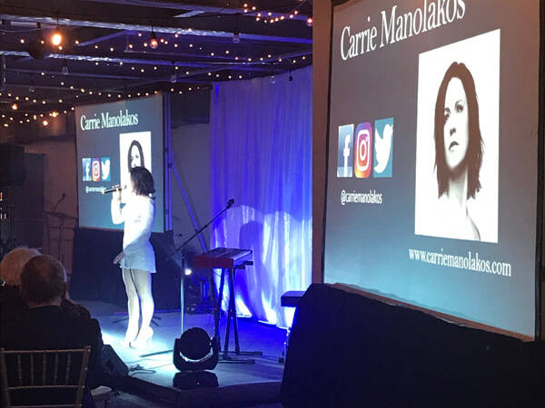 Live Performance Production - Carrie Melenakos performing