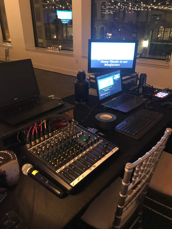 Live Performance Production. - controls