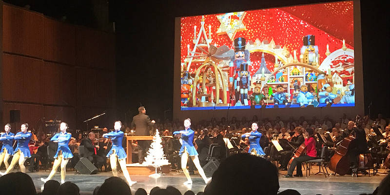 Symphoria live event production -The Nutcracker
