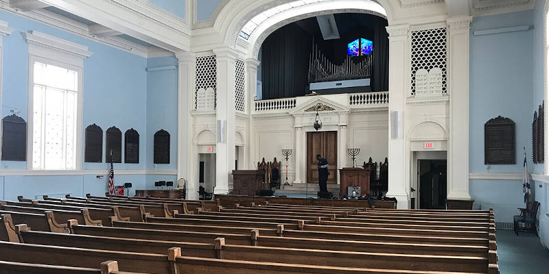 Temple Concord AV installation