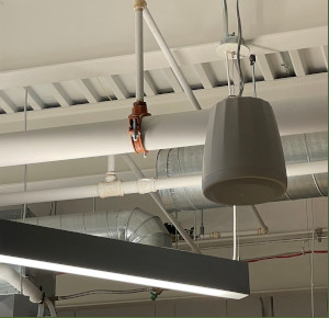 Permanent audio installation